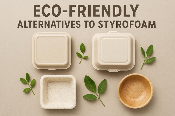 Eco-friendly alternatives to Styrofoam.
