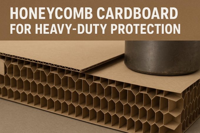 Honeycomb cardboard for heavy-duty protection.