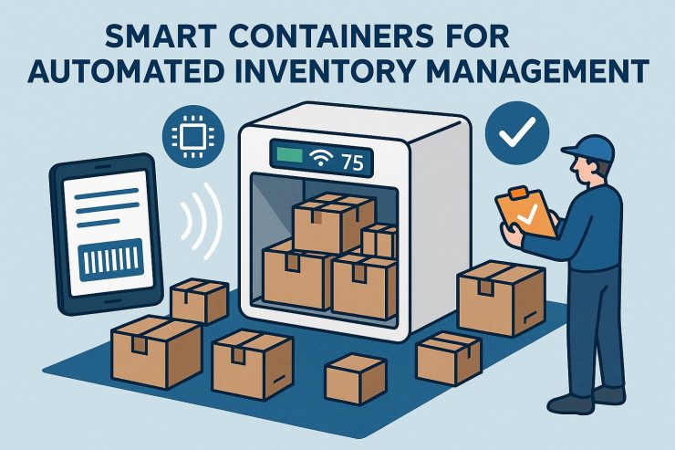 Smart containers for automated inventory management.