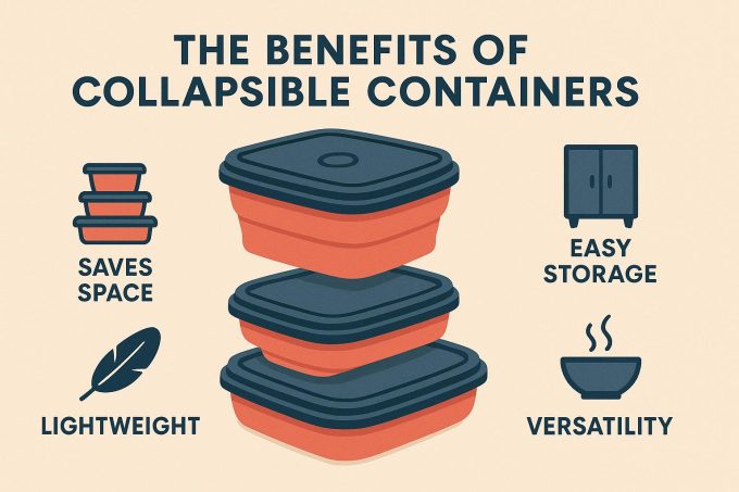 The benefits of collapsible containers.