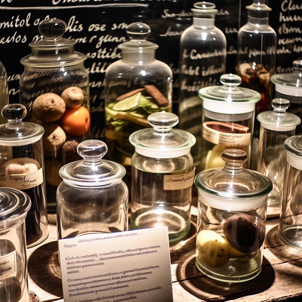 The role of glass containers in preserving quality.