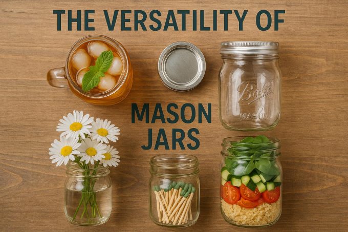 The versatility of mason jars.